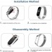 3Chome Metal Strap Compatible with Xiaomi Mi Band 6 / Mi Band 5/ Mi Band 4 / Mi Band 3, Smart Watch Wristbands Replacement Accessories 3Chome Metal Strap Compatible with Xiaomi Mi Band 6 / Mi Band 5/ Mi Band 4 / Mi Band 3, Smart Watch Wristbands Replacement Accessories